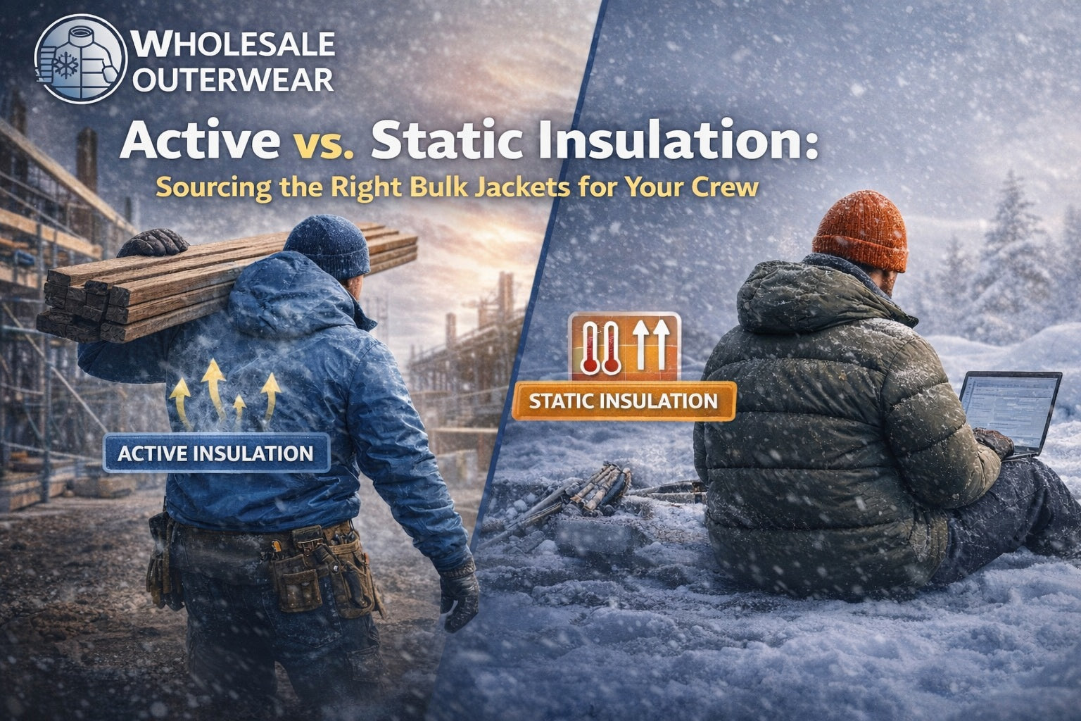 Active vs. Static Insulation: Sourcing the Right Bulk Jackets for Your Crew