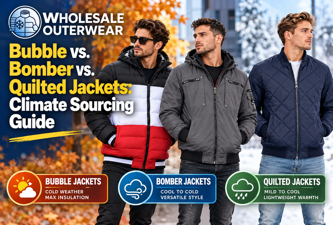 Bubble vs. Bomber vs. Quilted Jackets: Climate Sourcing Guide