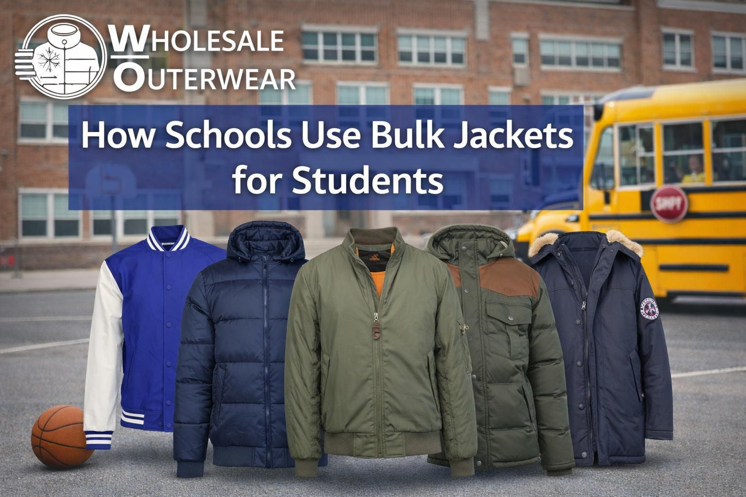 How Schools Use Bulk Jackets for Students