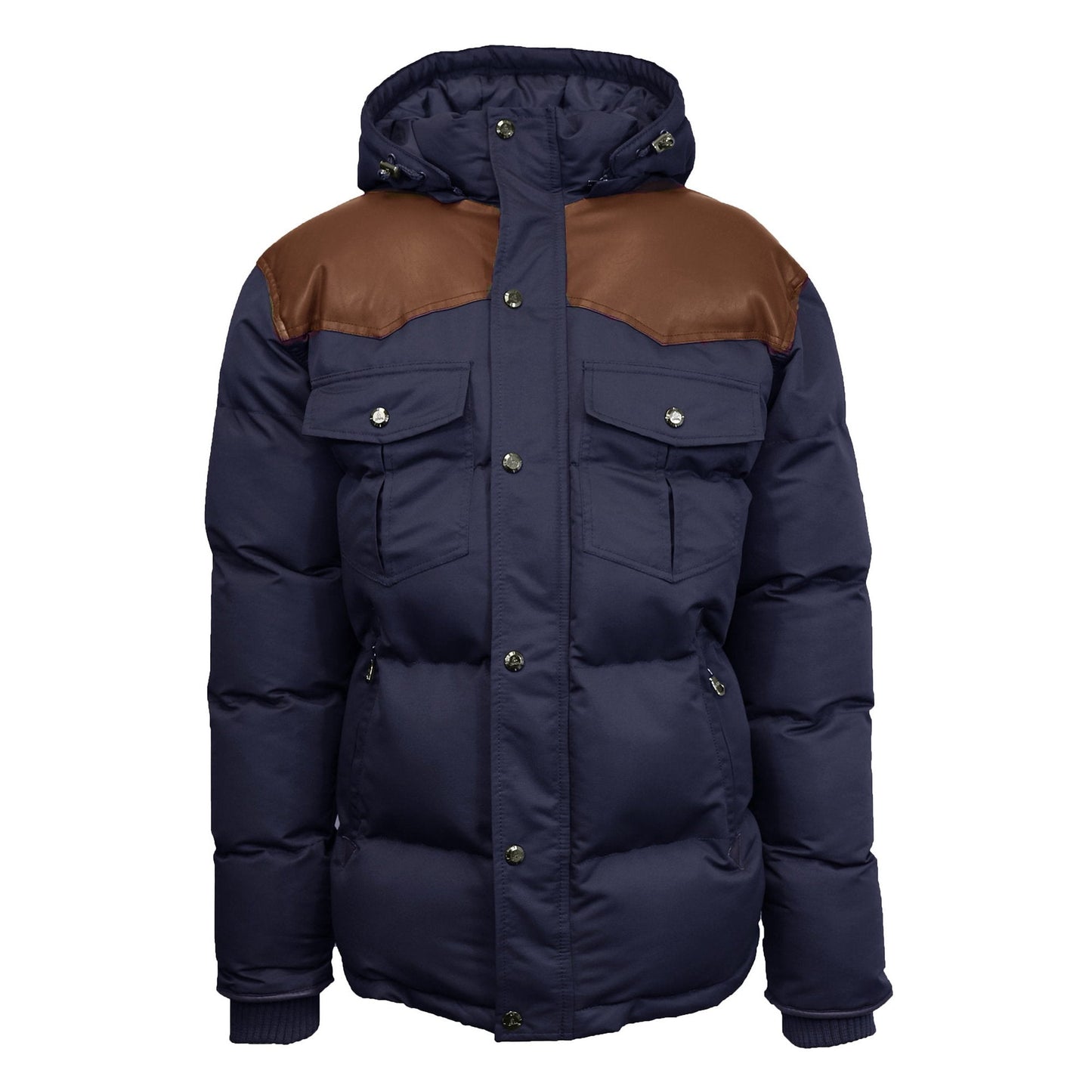 12 Pack Youth Ranger Bubble Jacket with Hood - Navy